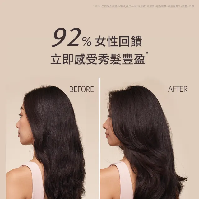 【AVEDA】豐盈煥欣增量組(蘊活煥欣豐盈菁華150mlx2＋品牌束口袋)