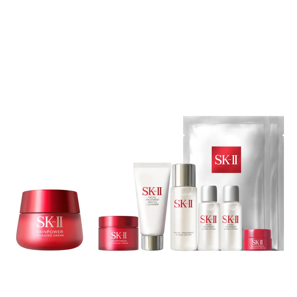 【SK-II】官方直營 致臻肌活活膚霜加大特惠組100g(全新升級/乳霜/禮盒/雙11)