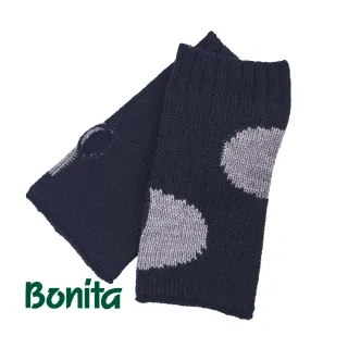 【Bonita 葆倪】大圓點無指毛線手套-962-4520(日本進口手套)