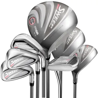 【PRGR】PRGR Sweep M-16 女用套桿(#1高反發+4木+7木+U6+#7-P+A+S+1推/Lady/11支不含袋 #邁達康高爾夫)