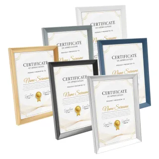 【TRENY】英倫A4獎狀證書相框