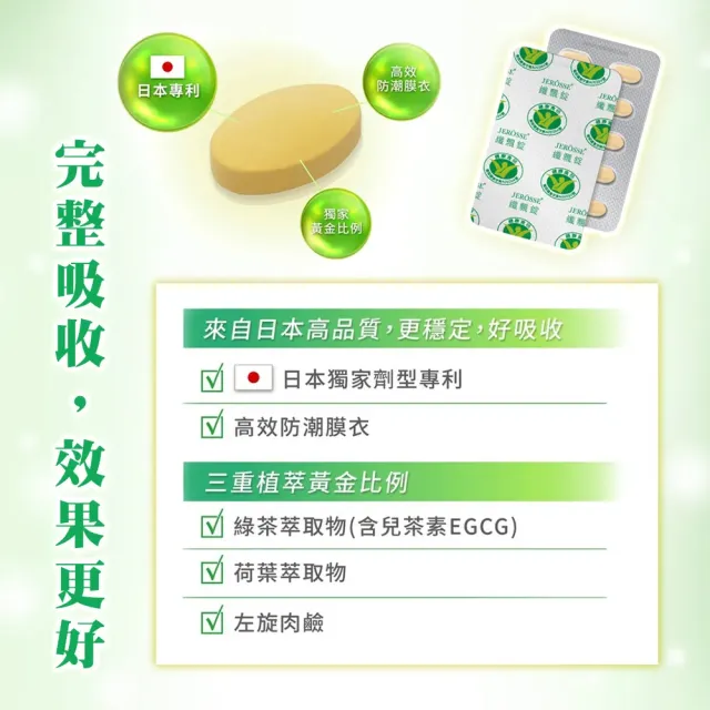 【JEROSSE 婕樂纖】纖飄錠 2盒入(郭雪芙的輕盈秘密)