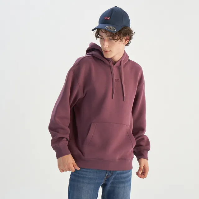 【LEVIS】男女 可調式環釦丹寧棒球帽/精工刺繡Logo/FLEXFIT 110吸濕排汗 藍 人氣新品 D7723-0003