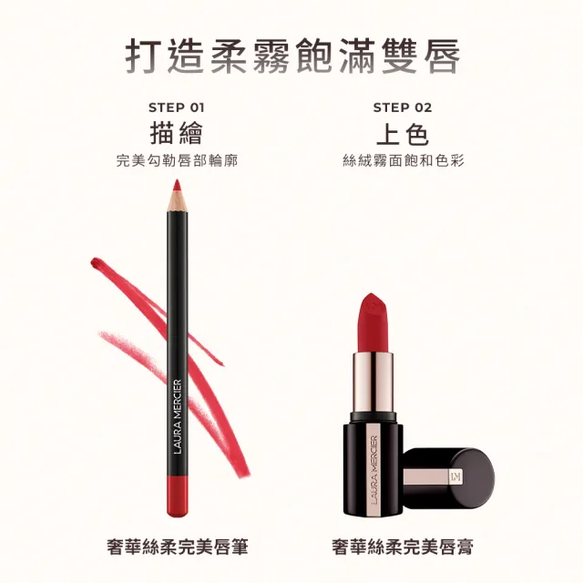 即期品【LAURA MERCIER 蘿拉蜜思】奢華絲柔完美唇膏(多色任選)
