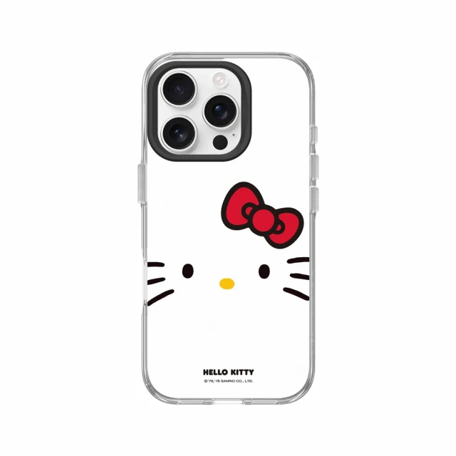 RHINOSHIELD 犀牛盾 iPhone 16系列 Clear MagSafe兼容 磁吸透明手機殼/大臉Hello Kitty(Hello Kitty)