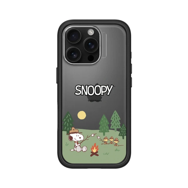 RHINOSHIELD 犀牛盾 iPhone 16系列 Mod NX手機殼/史努比-露營趣(Snoopy)