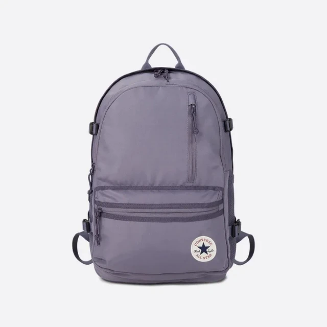 CONVERSE 後背包 運動包 書包 旅行包 登山包 STRAIGHT EDGE BACKPACK 灰紫 10021138-A21