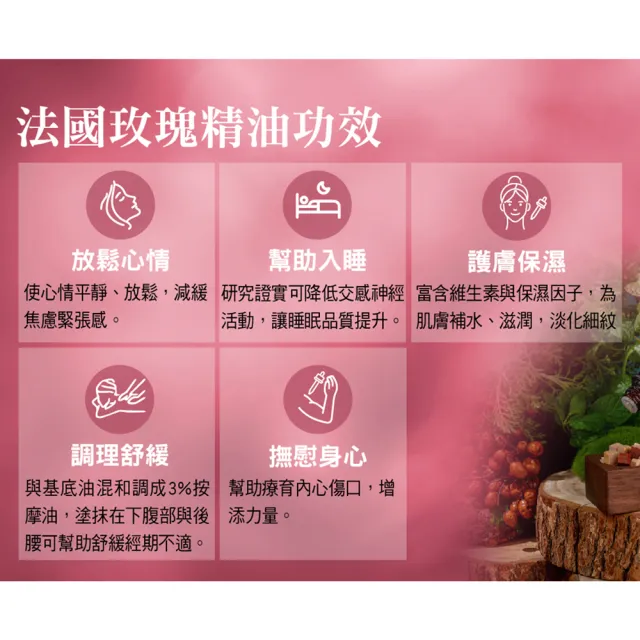 【MG瑪格諾莉雅】單方精油-法國玫瑰精油 (10ml)