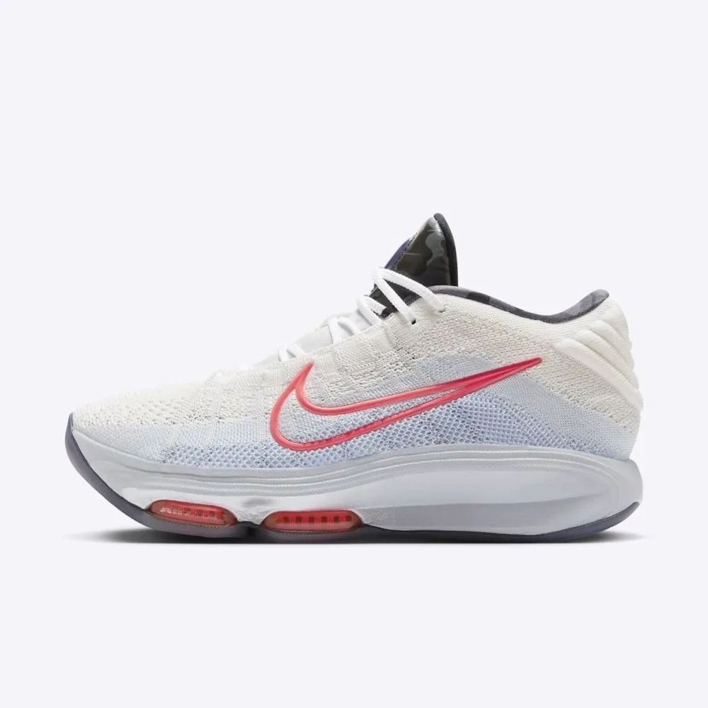NIKE 耐吉】G.T. Hustle 3 EP 男籃球鞋運動球鞋緩震耐磨淺灰橘紅 