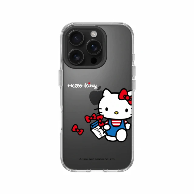 RHINOSHIELD 犀牛盾 iPhone 16系列 Clear透明防摔手機殼/Shopping day(Hello Kitty)