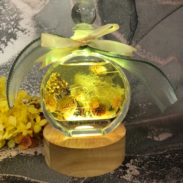 【A-ONE 匯旺】浮游花DIY材料包 松果 乾花 綜合乾果永生花 仿真花 素材 橡實 花瓣 滿天星 婚禮 情人草 H12