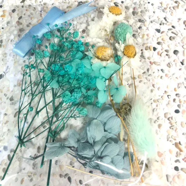 【A-ONE 匯旺】浮游花DIY材料包 乾燥花束材料包 小卡片 浮游花 乾燥花 永生花 不凋花 裝飾 DIY H06