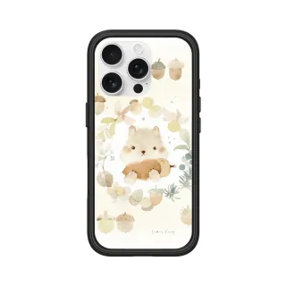 【RHINOSHIELD 犀牛盾】iPhone 16系列 Mod NX MagSafe兼容 手機殼/松果與小松鼠(涼丰系列)