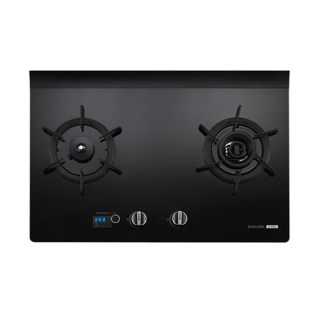 【SAKURA 櫻花】智能雙炫火二口玻璃檯面爐G2928G(★櫻花原廠技師基本安裝★)