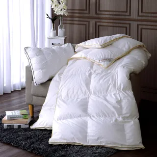 【HOYACASA】法國90/10立體隔間羽絨被(單人/雙人)