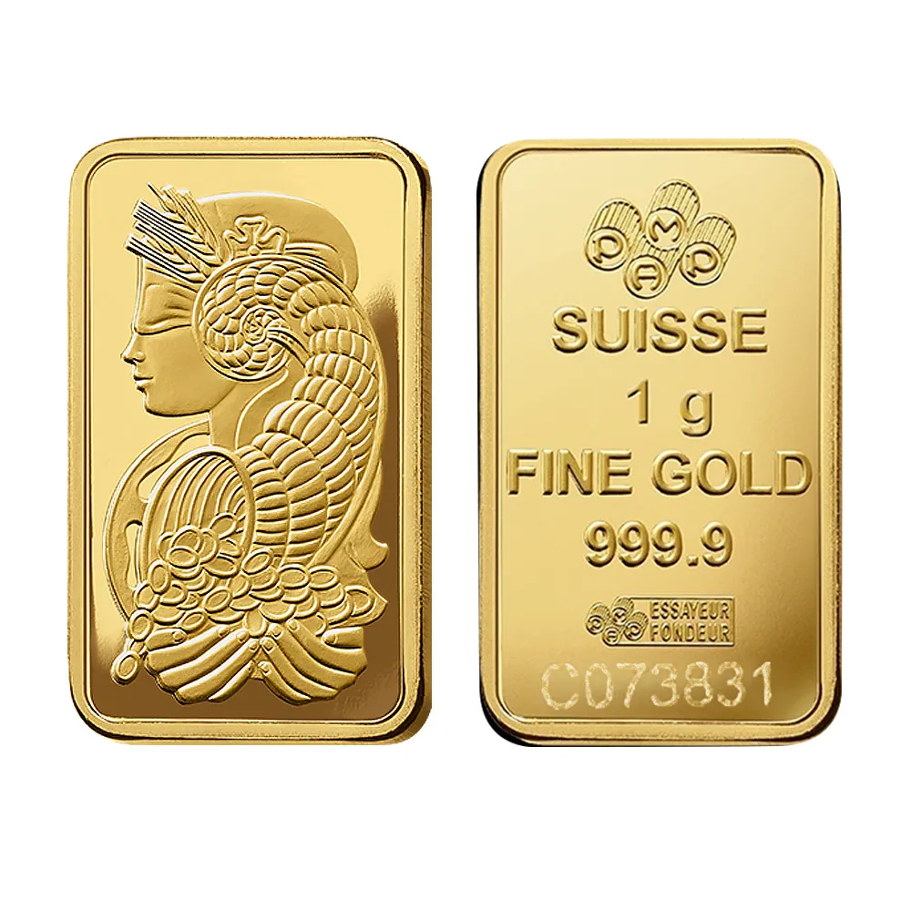 港口王】PAMP財富女神金條1公克(1g 黃金/金條/條塊/保值收藏) - momo購物網- 好評推薦-2026年1月