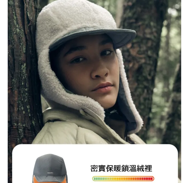 【May Shop】Naturehike抓绒羊羔絨雷鋒帽加厚保暖登山冬季戶外滑雪護耳帽運動帽(多種造型變化)