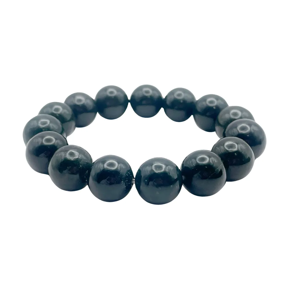 和田玉 青玉 古玉 和田玉(ホータン) 和田青玉 文字彫り 根付 緒締玉