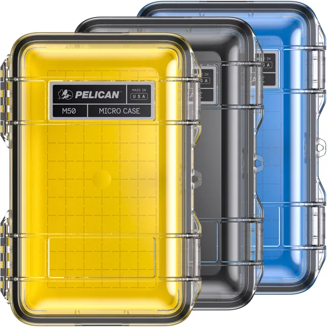 【PELICAN】M50 Micro Case 氣密保護箱(防水 氣密 個人工具  登山 衝浪 越野 保護箱)