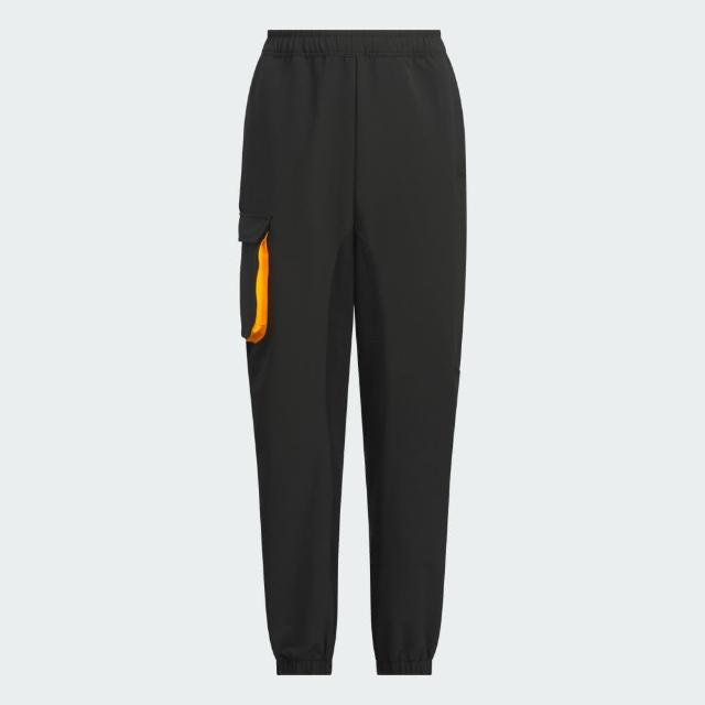 【adidas 愛迪達】運動長褲 童裝 JP3901