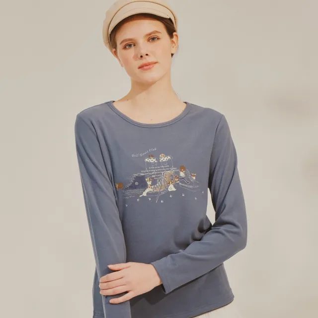 YASA 日系雙織暖絨造型上衣