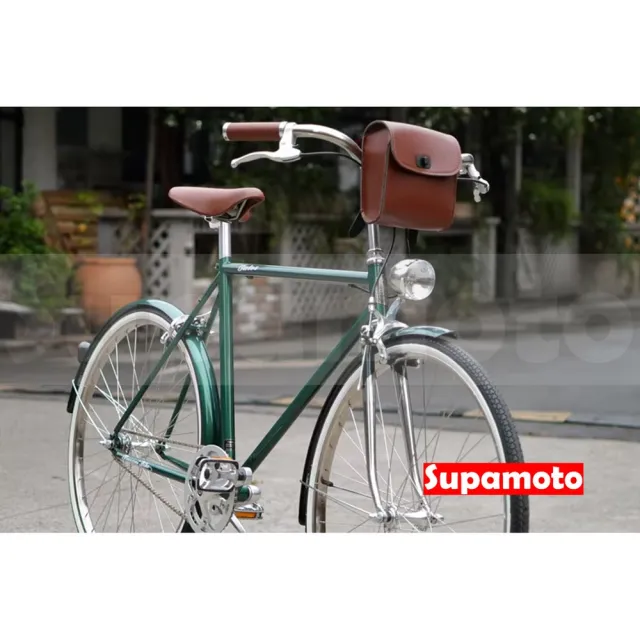 【Supamoto】MG56―方形車頭包 (皮革馬鞍包/龍頭包/復古檔車改裝/側包/側箱/車尾包/加掛包包)