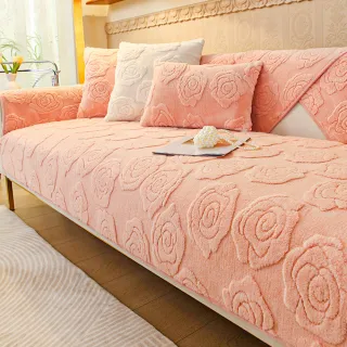 【BonBon naturel】冬季保暖超柔防滑沙發墊-1+2+3 /三件組(保暖防滑 多款任選)