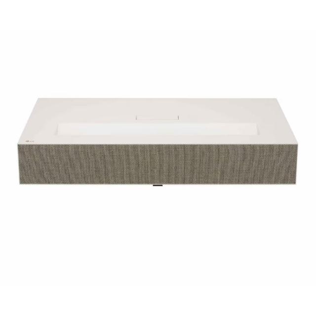 【LG 樂金】LG CineBeam HU915QE 4KUHD超短焦雷射電視+AkiaScreens 16:9 120吋黑柵抗光幕-不含安裝