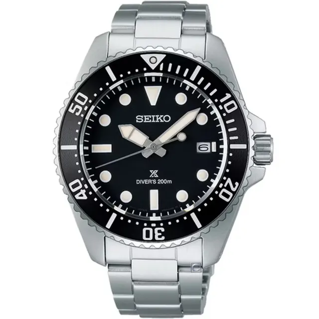 【SEIKO 精工】PROSPEX 太陽能錶 200米防水 潛水錶 手錶 男錶 年終送禮 禮物-41mm(V157-00A0D.SNE597P1)