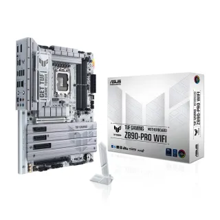 【ASUS 華碩】TUF GAMING Z890-PRO WIFI DDR5 主機板+Intel Core Ultra 5 245K 14核 14緒(M+C組合包)
