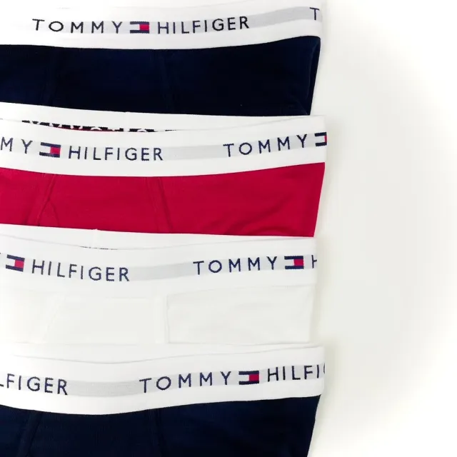 【Tommy Hilfiger】四件盒裝 Tommy Hilfiger 開洞 純棉 三角褲 男 男性 送禮 湯米 內褲(三角褲9902DH1)