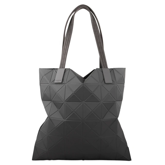 ISSEY MIYAKE 三宅一生 軌跡幾何方格6x6手提/肩背包(霧泥灰)