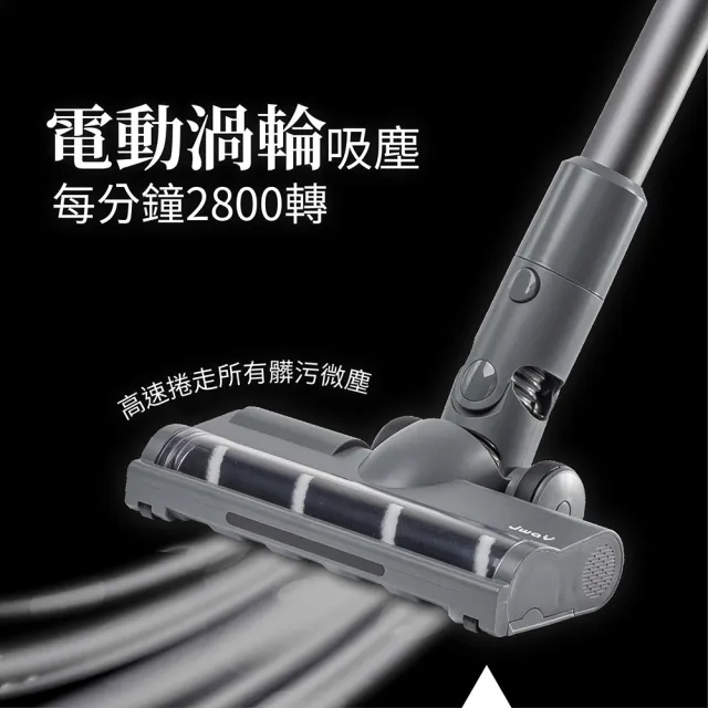 【JWAY】極淨25KPA無線吸塵器 JY-SV17M(無線吸塵器 手持吸塵器 整機收納 超強吸力 618 禮物)