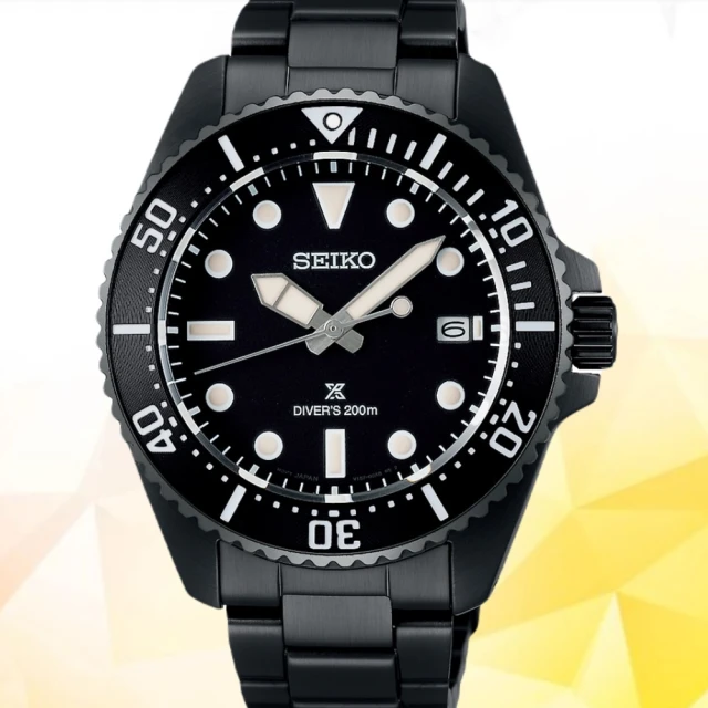 SEIKO 精工 PROSPEX 太陽能200米潛水手錶 雙11 特惠(V157-00A0SD /SNE599P1)