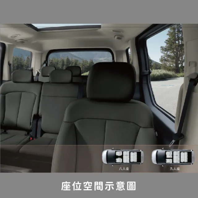 【直航租車】HYUNDAI STARIA GLD 9人座 2.2L｜平日1日券｜(直航租車安心含保險)