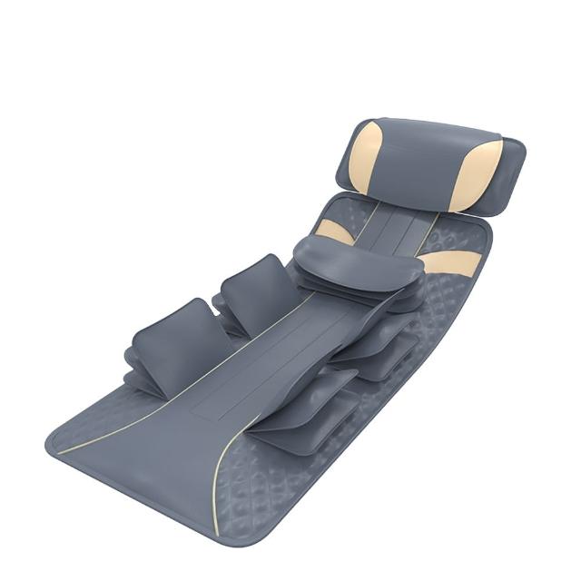 【OSLE 歐適樂】豪華款五代 全智能氣壓式按摩躺墊(脊背/臀腿/手臂/肩頸按摩墊)
