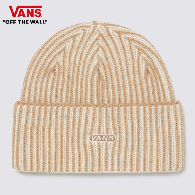 VANS Nesbit Cuff 男女款奶茶色毛帽