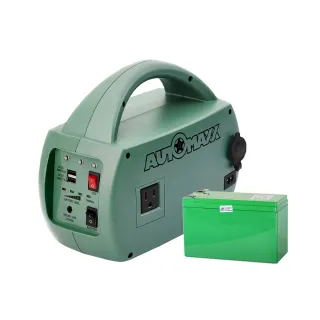 【AUTOMAXX】DC/AC輕巧便攜手提式儲能電源 UP-5HA特仕版(附贈BSMI認證鋰鐵電池)