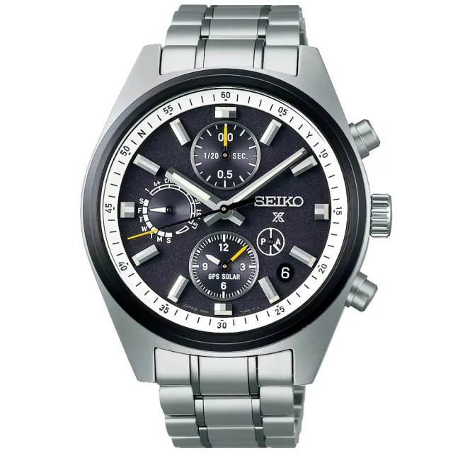【SEIKO 精工】ASTRON系列 GPS衛星對時 太陽能計時腕錶 推薦 送禮 畢業禮物(SSH167J1/5X83-0AH0D)