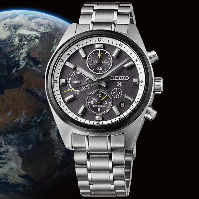 【SEIKO 精工】ASTRON系列 GPS衛星對時 太陽能計時腕錶 推薦 送禮 畢業禮物(SSH167J1/5X83-0AH0D)