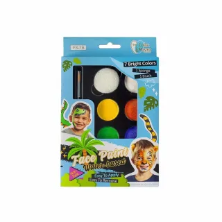 【LuckyArt 蜡藝】7色水性人體彩繪(叢林系列)