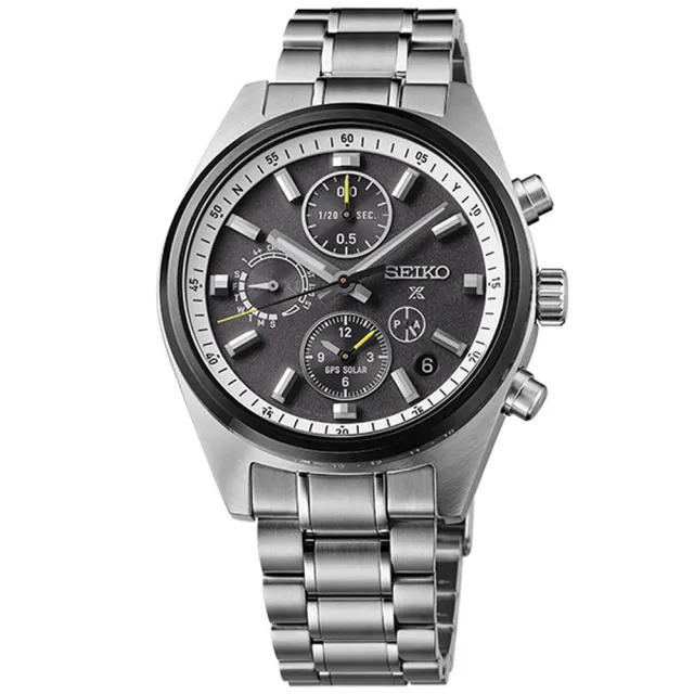 【SEIKO 精工】Astron系列 GPS 雙時區 太陽能計時腕錶 錶 手錶 送禮 (SSH167J1/5X83-0AH0D)