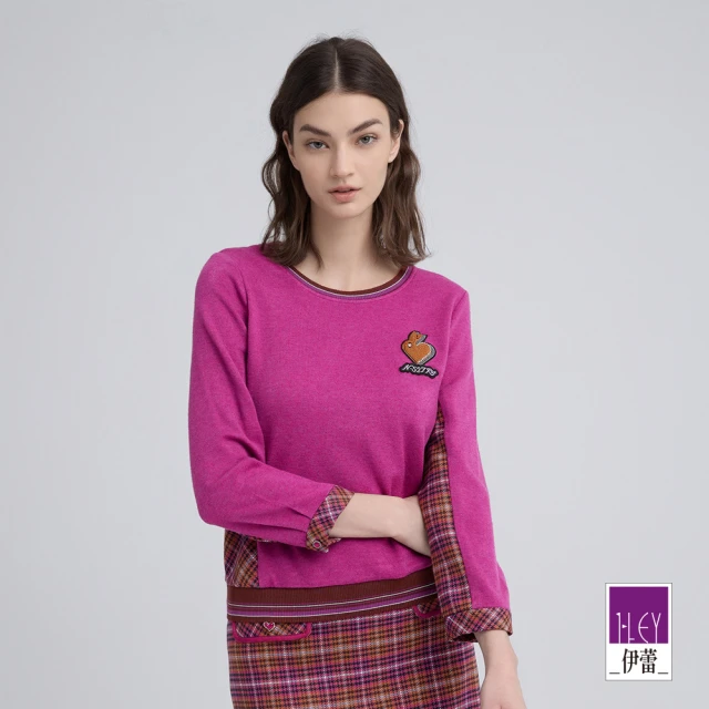 ILEY 伊蕾 蕾絲壓摺拼接長版襯衫(白;M-XL;1243