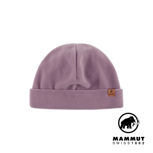 Mammut 長毛象 Fleece Beanie Logo輕盈柔軟保暖毛帽 波動紫 #1191-00541