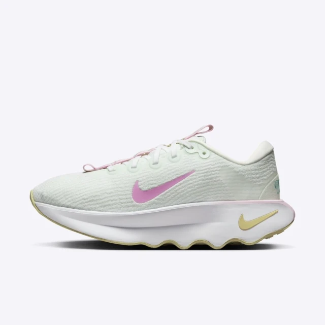 NIKE 耐吉 Wmns Motiva 女 慢跑鞋 運動 路跑 休閒 緩震 弧形鞋底 淡綠 粉紅(HM3731-131)