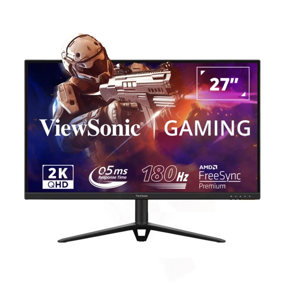 【ViewSonic 優派】VX2728-2K 27型 IPS 2K 180Hz 電競遊戲螢幕(FreeSync/HDR10/內建喇叭/0.5ms)