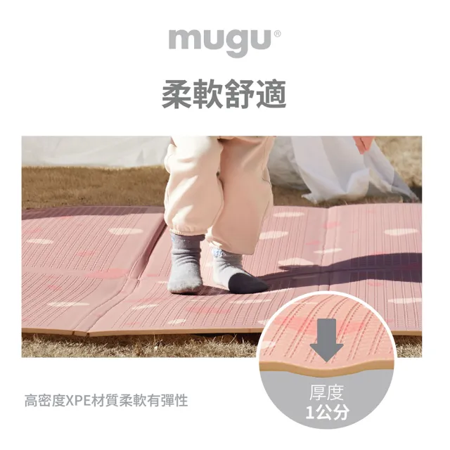 【MUGU】輕巧無毒折疊地墊(輕巧無毒環保)