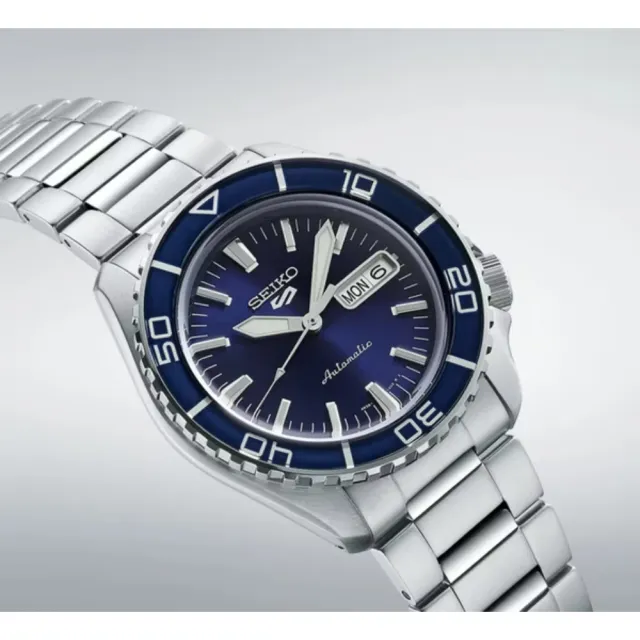 【SEIKO 精工】5 Sports 潛水風格機械腕錶-藍 / 42.5mm(SRPK97K1 / 4R36-16D0B)