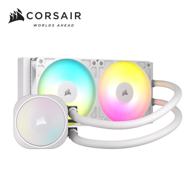 CORSAIR 海盜船 NAUTILUS 240 ARGB CPU水冷散熱器(白色)