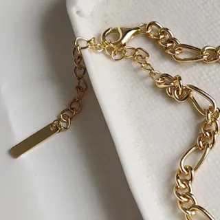 【LEESA】龐克項鍊\金項鍊\脖鏈\頸鏈\choker\子母項鍊\疊戴項鍊\日系項鍊\短項鍊\純銀項鍊